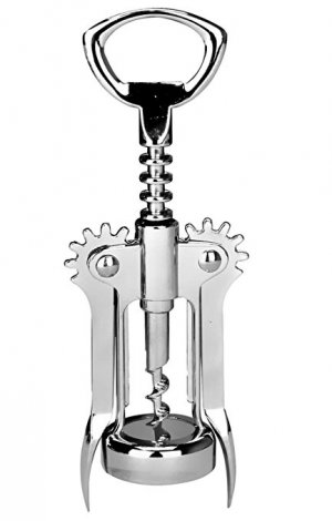 Acerich Acerich Stainless Steel Wing Corkscrew Red Wine Opener Beer Bottle Opener, Easy to Open Bottle Opener for Waiters and Wine Enthusiast, All-in-one Ergonomic Winged Style