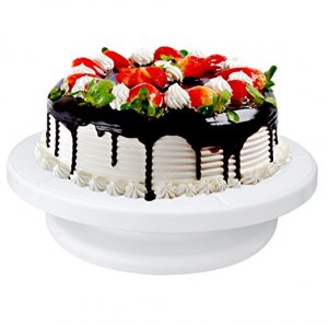 Acerich Cake Decorating Turntable,360 Degree Revolving & Rotating Cake Stand by Acerich